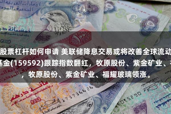 股票杠杆如何申请 美联储降息交易或将改善全球流动性！A50ETF基金(159592)跟踪指数翻红，牧原股份、紫金矿业、福耀玻璃领涨。