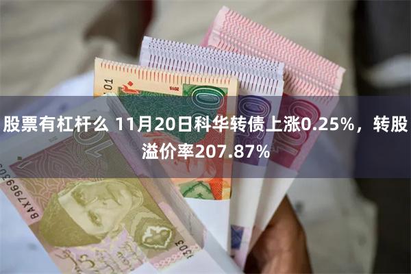 股票有杠杆么 11月20日科华转债上涨0.25%，转股溢价率207.87%